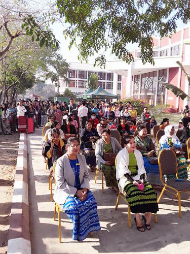 { ၁၀၅ }နှစ်မြောက် ဗိုလ်ချုပ်အောင်ဆန်းမွေးနေ့အထိမ်းအမှတ်